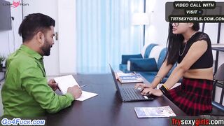 Beautiful Office Madam Sex with Her Interview Boy Hardcore Sex