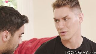 Arad Win Win fucks stepcousin Zak Bishop to an explosive cum shower