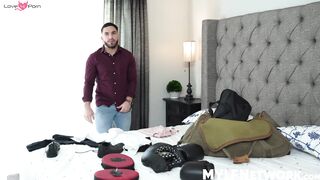 Peter Green demolishes his stepsister Jazmin Luv and stepmom Nina Dolci in a threesom