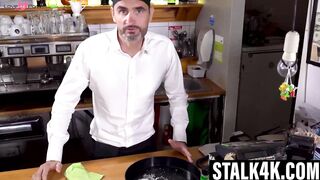 Fucking short haired brunette Lya Missy for funding