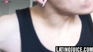 Latino ass destroyed in depraved threesome