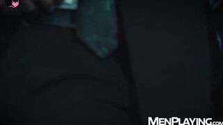 Denis Vega stretches Oskar Ivans tight ass with his muscular cock