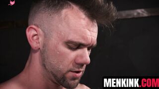 Romeo Davis shoves cock down Blaze Austins throat before anal pounding