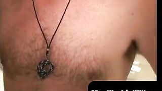 MenWorkinXXX.com - Mature dude jerks himself off to an explosive and intense orgasm