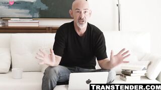 Sensual tbabe's rough anal leads to a cum facial