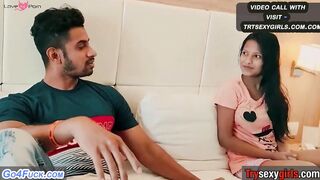 First Night Date New Girlfriend and Boyfriend Oyo Room Full Night Sex