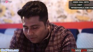 Sexy Private Secretary Ko Boss mein ghar par bulakar Bahane se choda