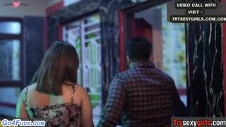 Sexy Private Secretary Ko Boss mein ghar par bulakar Bahane se choda
