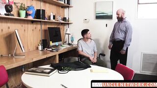 SayUncleNetwork.com - Stepson sucks hunk off before taking a rough and raw bareback p