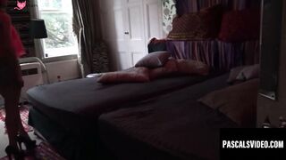 Goth chub Lily Brutal enjoys cum after rough insertion