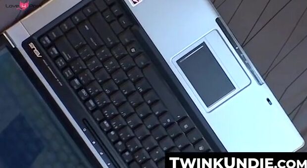 TwinkUndie.com - Skinny Martin Corvin's intense jerk off and creamy load in his undie