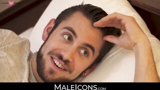 MaleIcons.com - Beautiful young gay men's passionate fucking and intense anal play