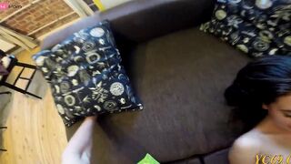 Fresh barely legal Aziza gets her vag tamed