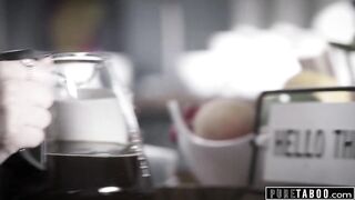 Blonde Beauty Blows Off Her Bf and Gets Nailed at Work