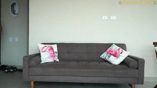Cuban goddess Spice 19 Year Old Gets Boned By A White Spanish