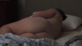 Old wifey and her curvy giant arse
