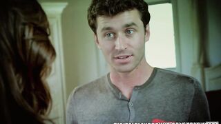 Stoya rewards James Dean with a playful pounded
