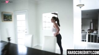 Curvy maid Angela White bent over and fucked by Tyler Nixon