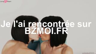Le gode ceinture mange le cul comme une bite