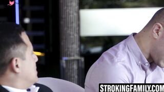 Adorable teen gets facial from stepdadâs violent eruption