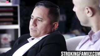 Adorable teen gets facial from stepdadâs violent eruption