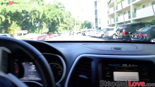 Bubble butt schoolgirl Angelica Cruz banged by stepdad