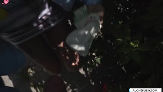 cute colombian outdoor sex
