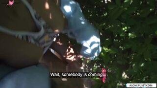 cute colombian outdoor sex