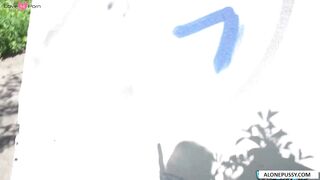 cute colombian outdoor sex