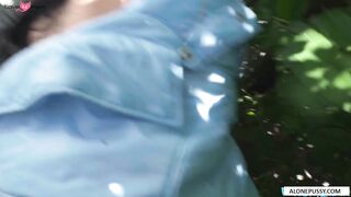 cute colombian outdoor sex