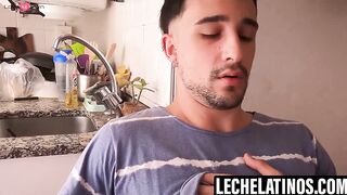 "Luke-Ryder's Ass Pounded Hard By Big Dick Latino Stud in Hot Threesome"