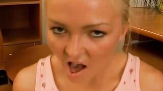 Blonde Goddess Sammy A pov Fuckfest