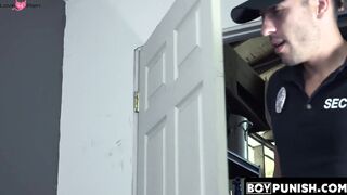 BoyPunish.com - Inked jock thief's explosive facial after a raw, hard fucking by a do