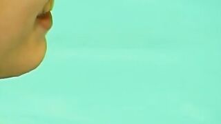 Poolside Seduction Bushy Dyke Lovemaking