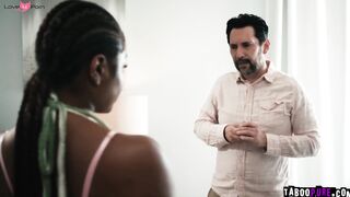 Stepdad caught lusting for stepdaughter Destiny Mira