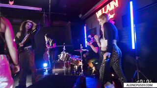 the music video shoot