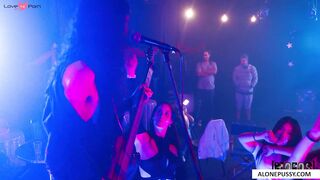 the music video shoot