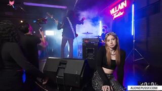 the music video shoot