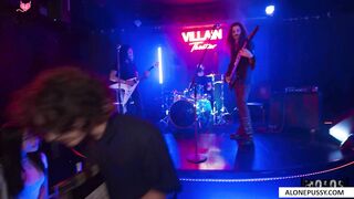 the music video shoot
