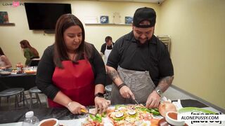 cooking class tits and ass
