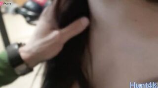 Lusty bimbo gets lanced by big meat bazooka
