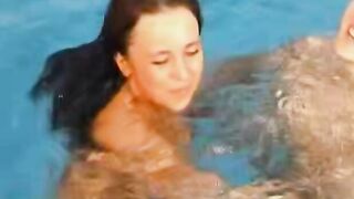 Splish Splash, Lesbians into a Scorching Pool Party