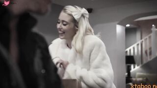 Fresh Chloe Cherry cums hard on big shaft