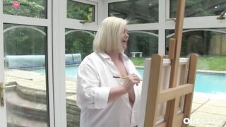 Mature Lacey Starr Naughty Art Lesson