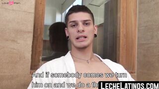 "Raw Passion Unleashed: A First-Time Gay Encounter For Latin Hunk"