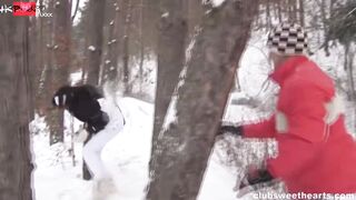 "Hot Milf's Christmas Gift to Her Husband - Cuties Sleeper Riding Blowjob Compilation"