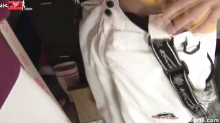"Hot Milf's Christmas Gift to Her Husband - Cuties Sleeper Riding Blowjob Compilation"