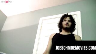 "Abs-tastic Newcomer Jerking Off & Filming His Own POV Cum Shot"