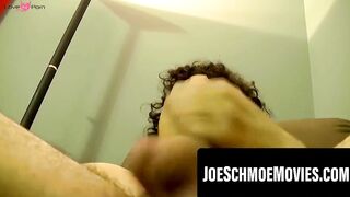 "Abs-tastic Newcomer Jerking Off & Filming His Own POV Cum Shot"