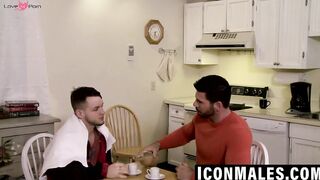 "Horny Billy's Wild Night In Bed With Hunk Coltion - Hot Gay Sex"